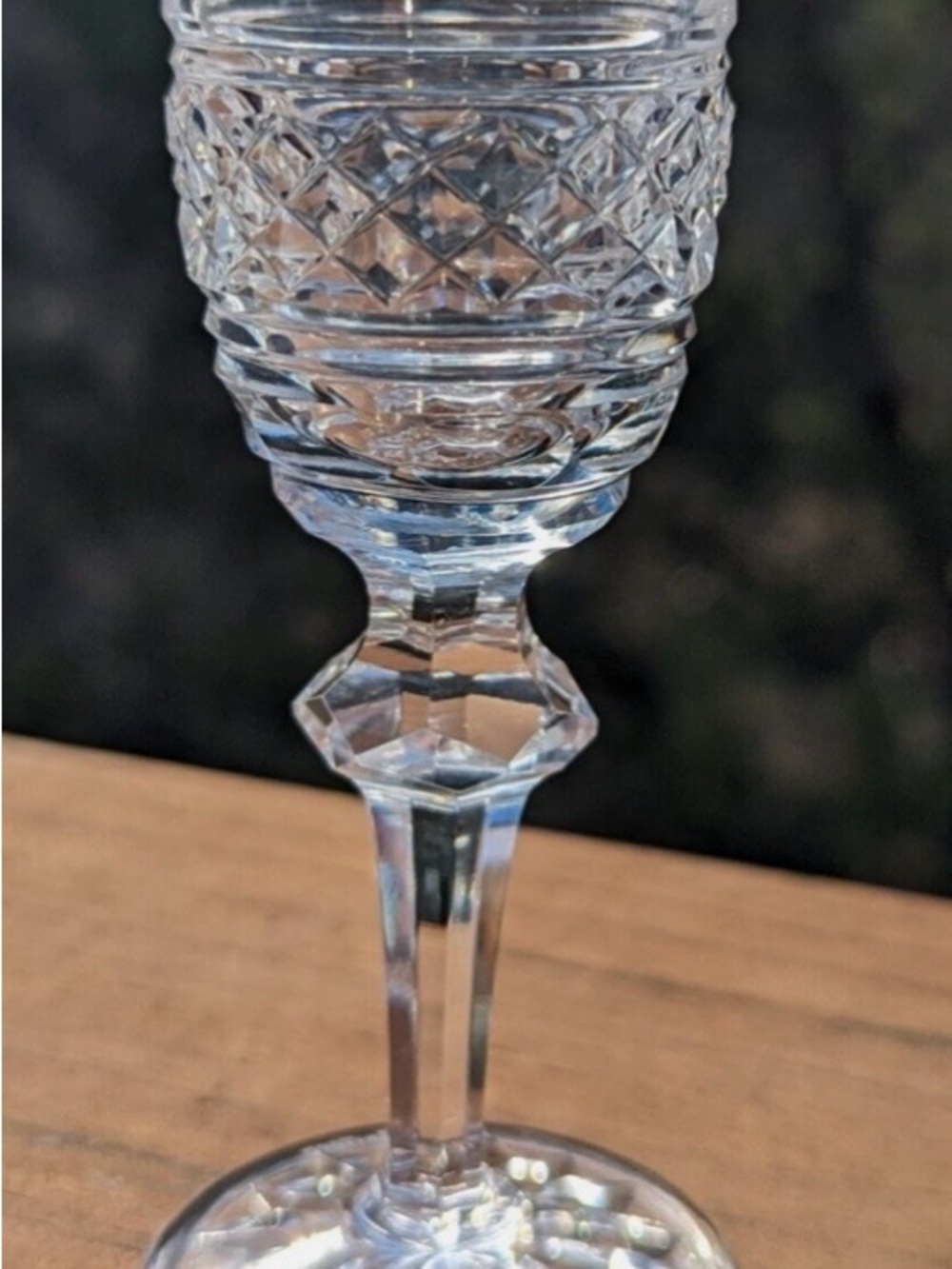 Waterford “Castleton” liqueur glass